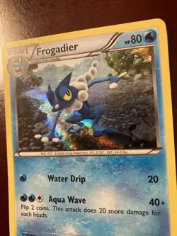Frogadier 13/39 Kalos Starter Set Holo Pokemon TCG Card - Image 2