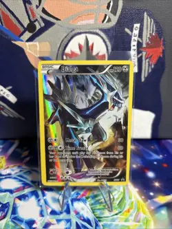 Dialga XY77 Holo Mythical Black Star Promo Pokemon Card Lp - Image 1