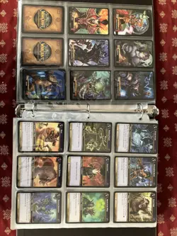 Complete Set UNPLAYED World of Warcraft TCG Heroes of Azeroth 361 Cards! - Image 4