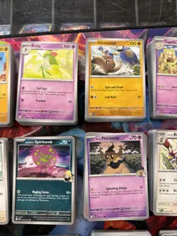 Large Lot Of Bulk Common, Reverse Holo, And Holo Cards From Ascended Heroes NM - Image 4