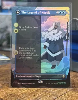 Foil The Legend of Kuruk M Borderless #355 | TLA Avatar: The Last Airbender - Image 1
