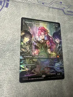 Llanowar Elves (Showcase) Foundations Foil - M 0429 Magic The Gathering - Image 3