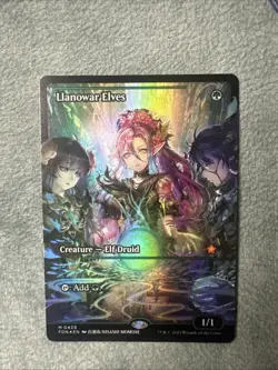 Llanowar Elves (Showcase) Foundations Foil - M 0429 Magic The Gathering - Image 5