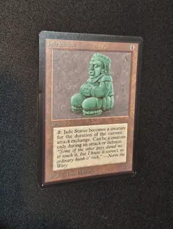 Jade Statue Limited Edition - Beta Edition MTG - Image 1