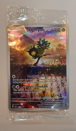 Teal Mask Ogerpon 123 - Black Star Promo - SEALED - Pokemon TCG - M/NM - Image 1