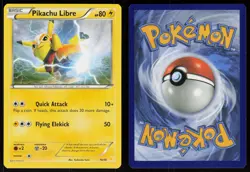 Pikachu Libre (14 14/30 Common XY Trainer Kit: Pikachu Libre & Suicune Pokemon - Image 3