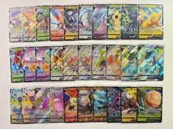 Lot Of 30 SWSH Black Star Promo Pokemon Cards - V VMAX And Shiny - Near Mint - Image 1