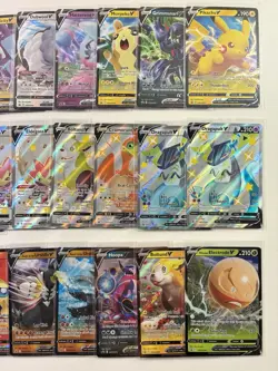 Lot Of 30 SWSH Black Star Promo Pokemon Cards - V VMAX And Shiny - Near Mint - Image 3