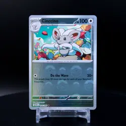 Cinccino 076/086 - Pokemon TCG Black Bolt - NM PokeBall HOLO - Image 1