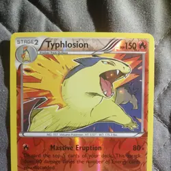 Typhlosion Holo Rare Reverse Holo XY - BREAKthrough 20/162 NM Pokemon TCG - Image 2