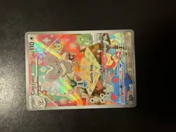 Cinccino 183/162 Holo rare Pokemon card from the Temporal Forces expansion. - Image 1