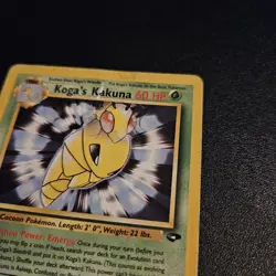 Pokemon TCG Koga's Kakuna Gym Challenge 1st Edition Uncommon Card 47/132 - Image 3