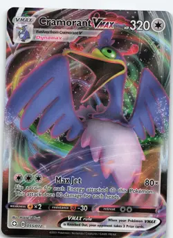 Cramorant VMAX 055/072 Ultra Rare Holo Shining Fates NM Pokemon - Image 1
