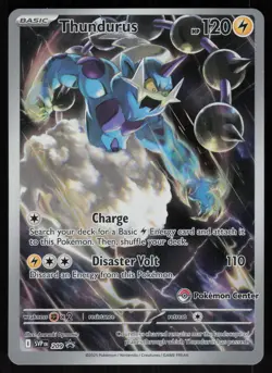 Thundurus 209 SVP Pokemon Center Stamped Promo Pokemon - Image 1