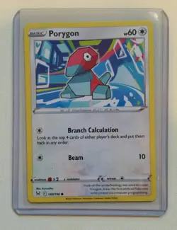 Pokemon TCG Lost Origin: Porygon (140/196) - Common - Near Mint - Image 1