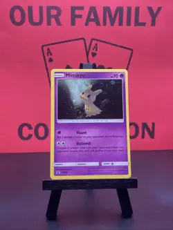Mimikyu SM29 Black Star Promo Holo Sun Moon Pokemon TCG Holo 2017 NM - Image 1