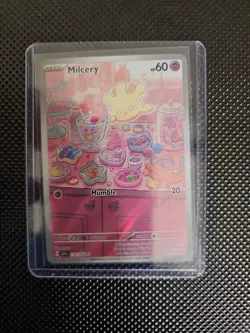 Pokemon TCG - Milcery Holo Illustration Rare - Stellar Crown 152/142 - Image 3