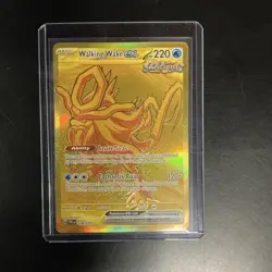 Pokemon Walking Wake ex Ancient Gold Holo Promo Scarlet & Violet 178/131 EX - Image 1