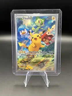 Pikachu⚡NM Promo 027 Scarlet & Violet Promo (SVP) Pokemon TCG *Sealed* - Image 1