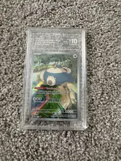 TAG 10 Pokemon Snorlax 151 ETB Illustration Rare Promo SVP - Image 1