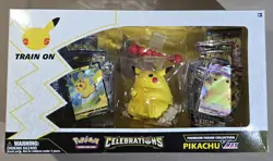 Pokemon 1x Pikachu VMAX Premium Figure Collection Box 25th Ann. Celebrations - Image 1