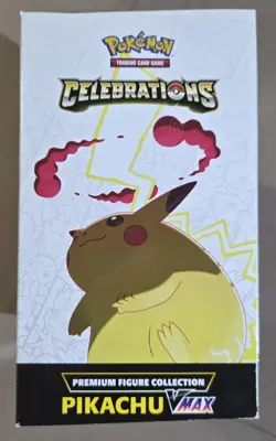 Pokemon 1x Pikachu VMAX Premium Figure Collection Box 25th Ann. Celebrations - Image 3
