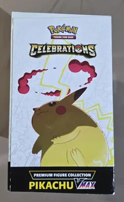 Pokemon 1x Pikachu VMAX Premium Figure Collection Box 25th Ann. Celebrations - Image 4