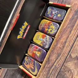 Pokemon TCG Kanto Power Mini Tins 5-Pack Bundle New & Sealed - Image 3