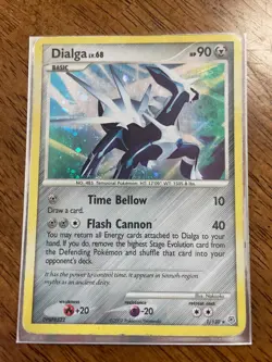 Pokemon Dialga 1/130 Diamond and Pearl Holo Pokemon - Image 2