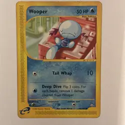 Pokemon TCG Wooper 066/147 Aquapolis Set Regular - Image 1