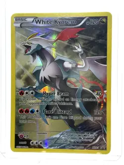 Pokemon TCG White Kyurem XY81 Full Art XY Promo Rare Ungraded - Image 1