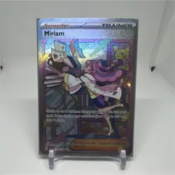 Pokemon Miriam SV01 251/198 Special Illustration Rare Holo Full Art Trainer - Image 1