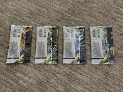 Pokemon Brilliant Stars Booster Packs Complete Art Set (4 Packs) FACTORY SEALED - Image 2