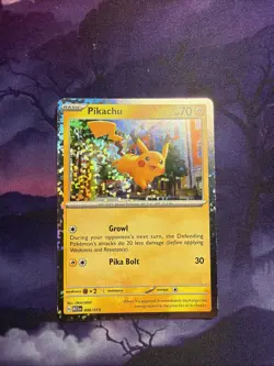 Pikachu 006/015 M23 McDonald’s Match Battle Holo Rare Promo Pokemon TCG 2023 - Image 1