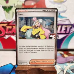 Iono 185/193 Cosmos Holo Play Prize Pack Stamped - Pokemon TCG - SHIPS FAST - Image 1