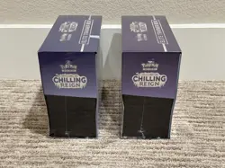 Pokemon Chilling Reign Elite Trainer Boxes Set of 2 ETB’s New Sealed - Image 4