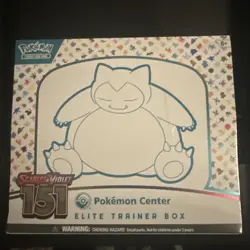 Pokemon TCG 151 Pokemon Center EXCLUSIVE Elite Trainer Box PC ETB *Slight Rip* - Image 1