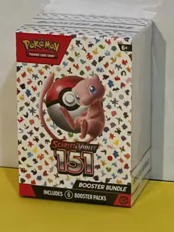 Pokemon Scarlet Violet 151 Booster Bundle Sealed New - Image 1