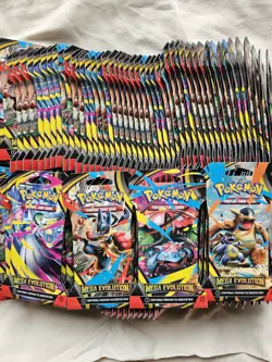 Pokemon ME01: Mega Evolution Sleeved Booster Pack QUANTITY OF 108! - Image 1