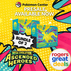 Pokemon Center Exclusive Mega Evolution Ascended Heroes ETB Elite Trainer Box x2 - Image 1