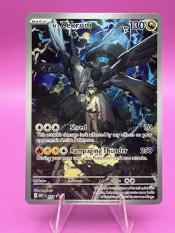 Pokemon TCG N’s Zekrom 031 Black Star Promo Ascended Heroes English NM Holo - Image 1