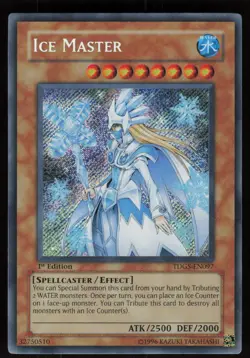 Ice Master TDGS-EN097 Secret Rare The Duelist Genesis 1st Edition Yu-Gi-Oh - Image 1