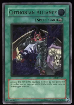 Chthonian Alliance (UTR) EEN-EN044 Ultimate Rare Elemental Energy Yu-Gi-Oh - Image 1