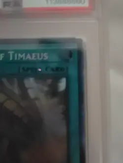 Yu-Gi-Oh! 2022 1st Edition Ghost/Past 2nd Haunting #EN183 The Eye of TimaeusPSA8 - Image 5