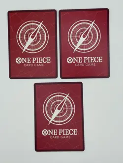 One Piece Leader Card Monkey.D.Luffy 3x Lot English - Image 2