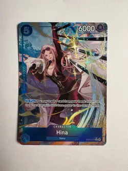 ONE PIECE HINA EB03-025 ALT ART RARE ENGLISH HEROINES EDITION NM - Image 1