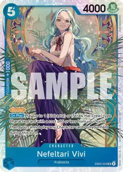 Nefeltari Vivi (024) EB03-024 Extra Booster: One Piece Heroines Edition Foil - Image 1