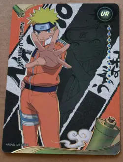 Naruto Uzumaki NRSA01-UR-001L3 English Naruto Kayou Card Heaven Scroll - Image 1