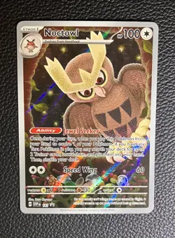 Pokemon Noctowl Holo - SV: Scarlet & Violet Promo Cards 141 - NM - Image 1