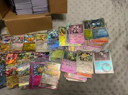 Pokemon TCG Korean Chinese Bulk Cards Bundle ~1000 Cards with EXs & Reverse holo - Image 2